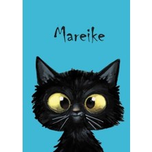 TeknoKapsül Mareike: Mareike - Katzen - Malbuch / Notizbuch / Tagebuch: A5 - Blanko