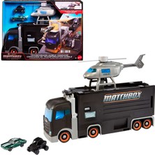 Matchbox Transforming Mobile Command, Large-Scale Vehicle With Helicopter &