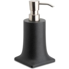 TeknoKapsül System Tezgah Üstü Sıvı Sabunluk Siyah-Saten Renk 181X91X109 mm