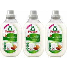 Frosch Hassas Ciltler Için Badem Sütlü Konsantre Çamaşır Yumuşatıcısı 900 ml (36 Yıkama) x 3 Adet