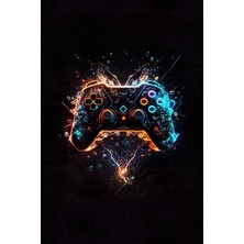 TeknoKapsül Patrick Kadife Oyuncu Odası Halısı Kaymaz Pamuk Tabanlı Yıkanabilir Antibakteriyel Gamer, Gaming Halısı 160X230