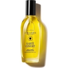 TeknoKapsül L'occitane Shea Vücut Bakım Yağı, Shea ve Hint Yağı Içeren Besleyici, 100 ml