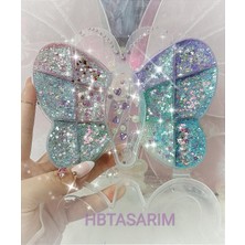 TeknoKapsül Kelebek Glitter Jel Far Paleti