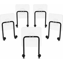 5 Adet Set Iki Yapışkanlı Askı