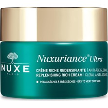 TeknoKapsül Nuxe Nuxe Nuxuriance Ultra Creme Riche Redensifiante Anti-Age Global - Olgun Ciltler Için Besleyici Yüz Bakım Kremi 50ML 1 Paket