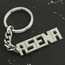Zero Land Dpmix-Hb Asena Isimli Anahtarlık Gümüş Rengi