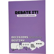 TeknoKapsül Debate It! Tartışma! - Karar Günlüğü | Daha Iyi Kararlar Verin | Kendini Geliştirme | Yapılandırılmış ve Mantıklı Yöntem | Kaderine Karar Ver | Kararlar | Life Journal