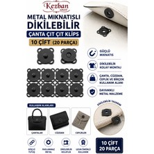 Kezban Tekstil Mıknatıslı Dikilebilir Çanta Çıtçıt Klips 10 Adet Fiyatı