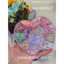 TeknoKapsül Parlak Glitter Glitter Jel Far Kremsi Simli Büyük Boy Yüz Taşı Kurumaya Son Jel Hediyeli!!, Serashinegozfarı20