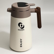 TeknoKapsül Daima Enjoy Termos Beyaz 1680 ml