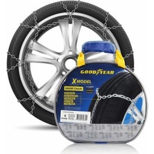 TeknoKapsül Goodyear Hizli Sök-Tak Ekstra Güçlü Kar Zinciri, 6 cm × 3,20 mm