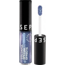 TeknoKapsül Sephora Colorful Effets Speciaux - Simli Sıvı Göz Farı 02 Magical Blue (5 Ml)