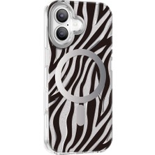 iPhone 17 Uyumlu Kılıf M-Safe Şarj Özellikli Zore Paris Veyro Tpu Kapak Siyah