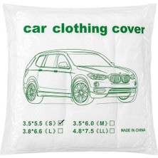 Sunup SN-38875 S Beden Pe Araç Örtüsü 3.5x5.5metre Dört Mevsim Dayanıklı Su Geçirmez ve Uv Korumalı Branda