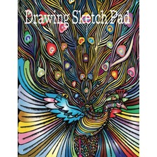TeknoKapsül Drawing Sketch Pad (Colorful Peacock)