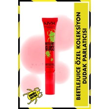 TeknoKapsül Nyx Professıonal Makeup Beetlejuice Özel Koleksiyon Dudak Parlatıcısı Kırmızı