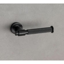 TeknoKapsül System Ezel Tuvalet Kağıtlığı Siyah Renk 50X79X158 mm