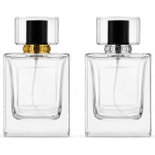 Ferden Ferda 20 Adet 50ML Damla Etiketli Boş Parfüm Şişesi