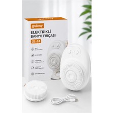 Azurtech Gl-24 Elektrikli Banyo Fırçası 3 Hızlı, Ayarlanabilir Saplı, Değiştirilebilir Fırçalı, Ipx7 Su Geçirmez