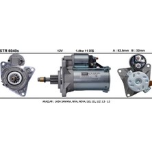 Marş Motoru 12V 11DİŞ 1,4kw Lada Samara Niva Nova 110 111 112 1,3 1,5 1108099 STR6040 Reg
