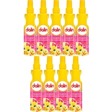 TeknoKapsül Dalin Kolay Saç Tarama Spreyi, 200 Ml, Badem Özlü, Panthenol Içeren, 9'lu Set