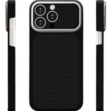 iPhone 14 Pro Max Uyumlu Kılıf M-Safe Şarj Özellikli Zore Paris Nexel Sert Pc Kapak Siyah