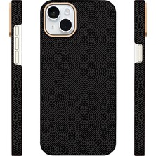 iPhone 15 Uyumlu Kılıf M-Safe Şarj Özellikli Zore Paris Vax Sert Pc Kapak Siyah