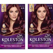 TeknoKapsül Koleston Kit Saç Boyası 4/6 K.viyole x 2 Adet
