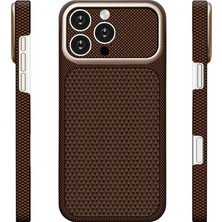 iPhone 16 Pro Uyumlu Kılıf M-Safe Şarj Özellikli Zore Paris Nexel Sert Pc Kapak Gold