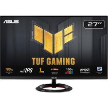 TeknoKapsül Asus Tuf Gaming VG279Q3R Oyun Monitörü – 27 Inç, Full Hd (1920X1080), 180Hz, Hızlı Ips, Aşırı Düşük Hareket Bulanıklığı™, 1ms (Gtg), Freesync™, Değişken Overdrive, 100% Srgb