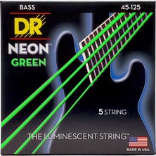 TeknoKapsül Dr Strings Ngb5-45 Kaplamalı Nikel Bas Telleri Orta Boy