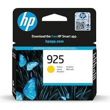 TeknoKapsül Hp Orijinal 925 Sarı Mürekkep Kartuşu, 4K0V8PE