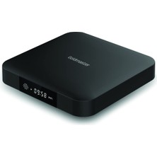 TeknoKapsül Goldmaster Netta 3 Android 4K Ultra Hd Media Player Oynatıcı Akıllı Kumanda Klavyeli Air Mouse Özellikli Tv Box
