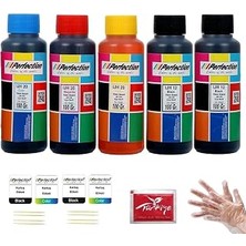 TeknoKapsül Perfection Canon Pixma Uyumlu G2416 G2416 G3416 G4416 Yazıcı Mürekkep Dolum Seti 5X100 Gr.