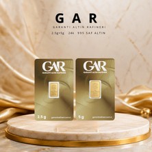 Garanti Altın Rafineri 7.5 gr 24 Ayar Altın (995)