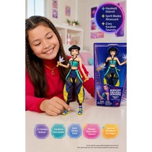 Toyfest Kpop Demon Hunters Huntr/x Zoey Mattel Hareketli Bebek Spirit Blades Aksesuarlı 30 cm