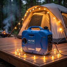 Factor KGL1250IS 1.2 Kw Inverterli Benzinli Çanta Tipi Jeneratör – Sessiz, Taşınabilir ve Güvenilir Enerji