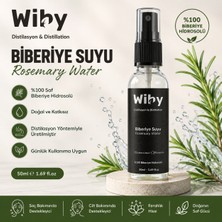 Wiby %100 Doğal Biberiye Suyu Dökülme Karşıtı ve Saç Uzaması Destekleyici Bakım, Güçlendirici Bitkisel Saç Spreyi