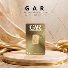 Gar 2 Adet 5 gr 24 Ayar Altın (995)