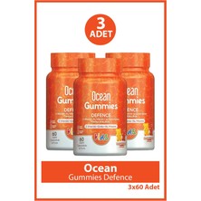 Ocean Gummies Defence 60 Adet Çiğnenebilir Form 3 Adet
