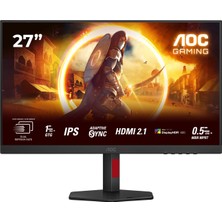 Aoc 27" U27G4R 4K 160Hz / Fhd 320Hz 1ms Adaptivesync Pivot IPS Gaming Monitör(Ölü Pixel-Kutusu Açılmış Ürün)