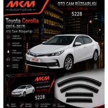 Mkm Corolla 4'lü Mugen Cam Rüzgarlığı 2015-2017