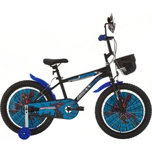 Bisan Spark V 20 Jant V Mat Siyah Mavi Çocuk Bisikleti 30 Kadro