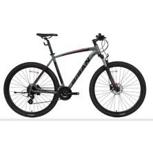 Bisan Mtx 7300 29 Jant 24 Vites Hd Metalik Gri Pembe Dağ Bisikleti 48 Kadro
