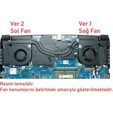 İnfostar Acer Aspire AN515-56  ile Uyumlu Fan V2 (Sol  Fan)