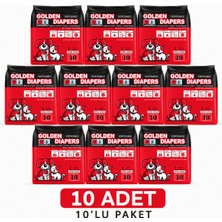 Golden Diapers 10 Adet Hijyenik Köpek ve Kedi Külodu L Beden 10'lu Paket