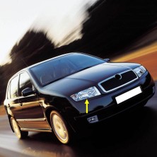 TeknoKapsül Sağ Ön Far Lambası Içi Krom Tip 6Y1941016H Skoda Fabia 1 ile Uyumlu 2000-2008