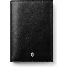 Wiwu Royal Passport Wallet Android ve Ios Cihazlar Için Rfıd Özellikli Pu Deri Cüzdan Siyah