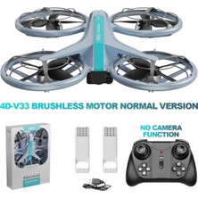 4DRC 4D-V33 Renk Değiştiren Işıklı Fırçasız Motorlu Kamerasız Akrobasi Drone