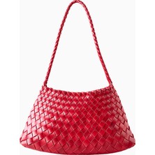 By Anthropologie Calla Örgü Dokulu Omuz Çantası